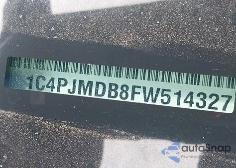 2015 Jeep Cherokee Limited из США, поврежденный, VIN 1C4PJMDB8FW514327